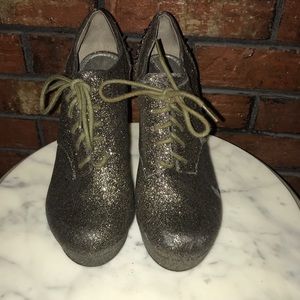 Glitter Diamond wedges